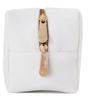 Dior Christian Dior White Velvet Cosmetic Pouch Novelty Pouch Logo Gift [Used]