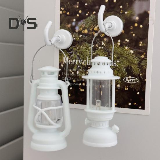 Lampa de Noapte LED Lampă cu Petrol Strălucire Delicată Fără Pâlpâire Alimentată cu Baterii Mini Felinar Retro Agățat cu Cârlig Magnetic