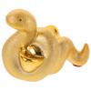 Cute Golden Snake Piggy Bank Unique Desktop Animal Jar Funny Snake Year Ornaments  Collection