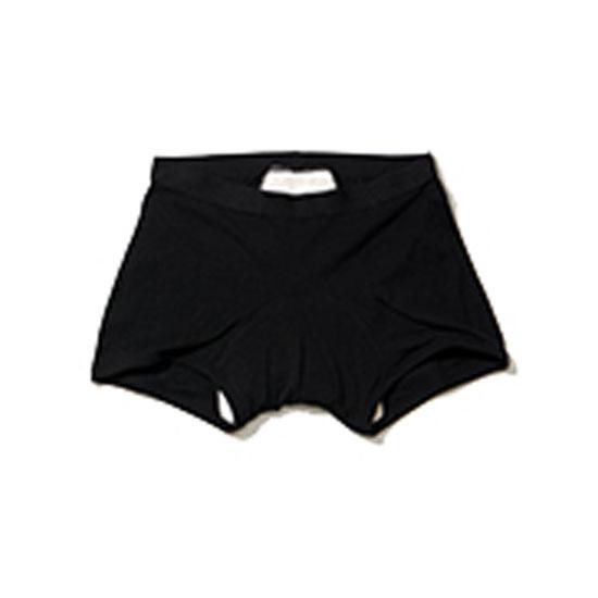 

[Сертификация Министерства по безопасности пищевых продуктов и лекарственных средств] Органические менструальные трусы-боксеры CyClean, абрикосовые/черные black 85