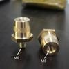 Car Battery Terminal Pair with 6/8mm Thread Durable Brass BatteryPole Adapter Convenient Repair Solution Simple Install