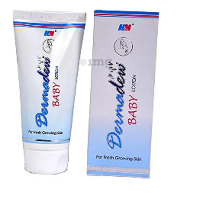 Dermadew Baby Lotion For fresh glowing skin 80ml free shipping O17 2%