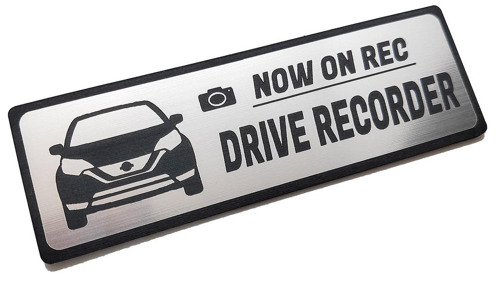 Honami Works E12 Late Model Note Emblem Sticker for Vehicles with Dash Cams