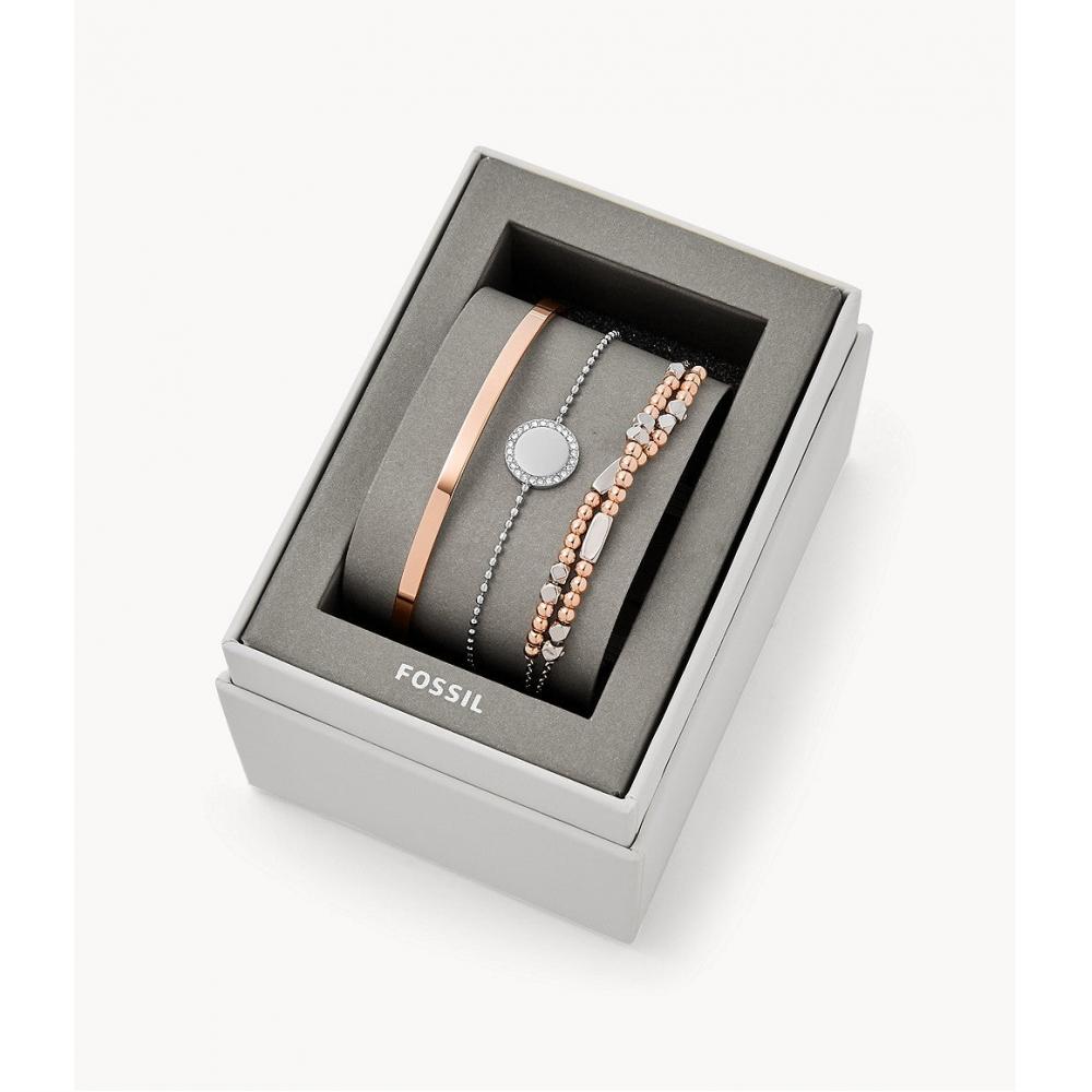 

Fossil Women s Two-Tone Stainless Steel Combo Set