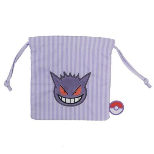 Maruyoshi Pokemon Appliqu? Embroidered Drawstring Bag Gengar