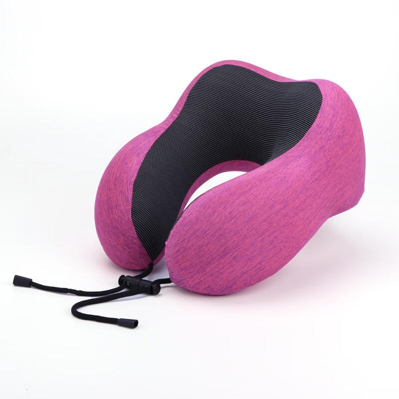Ice Silk Memory Foam U-shaped Neck Pillow