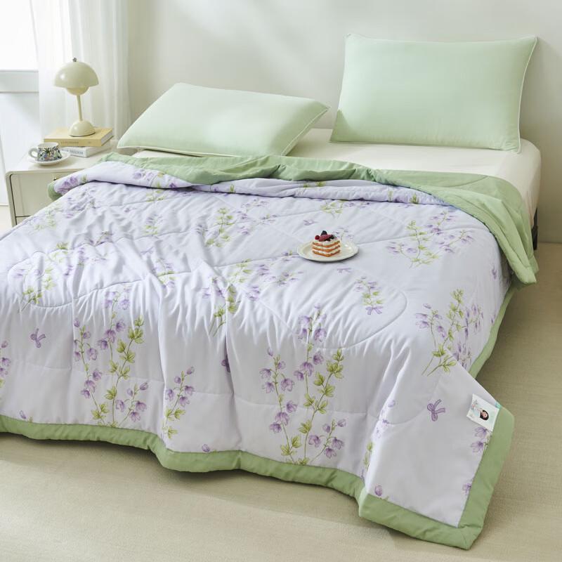 ROMROL Elegant Floral Cooling Summer Quilt