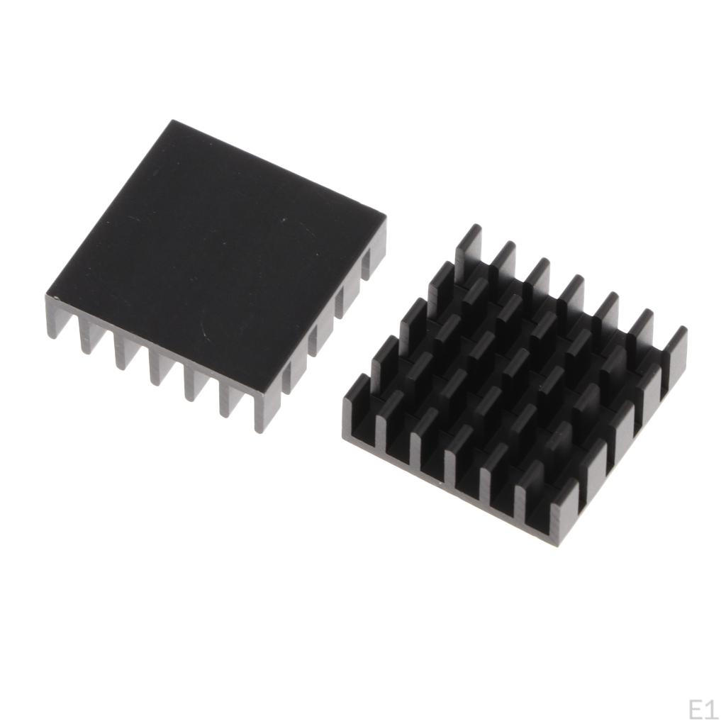 10PCS Aluminum Heatsink Cooling Fin Cooler,x6mm,