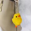 Pluszowa zabawka brelok kolorowy sztuczne futro z norek kaczka wisiorek brelok zabawny kreatywny kolorowe zwierzę kobiety torba urok