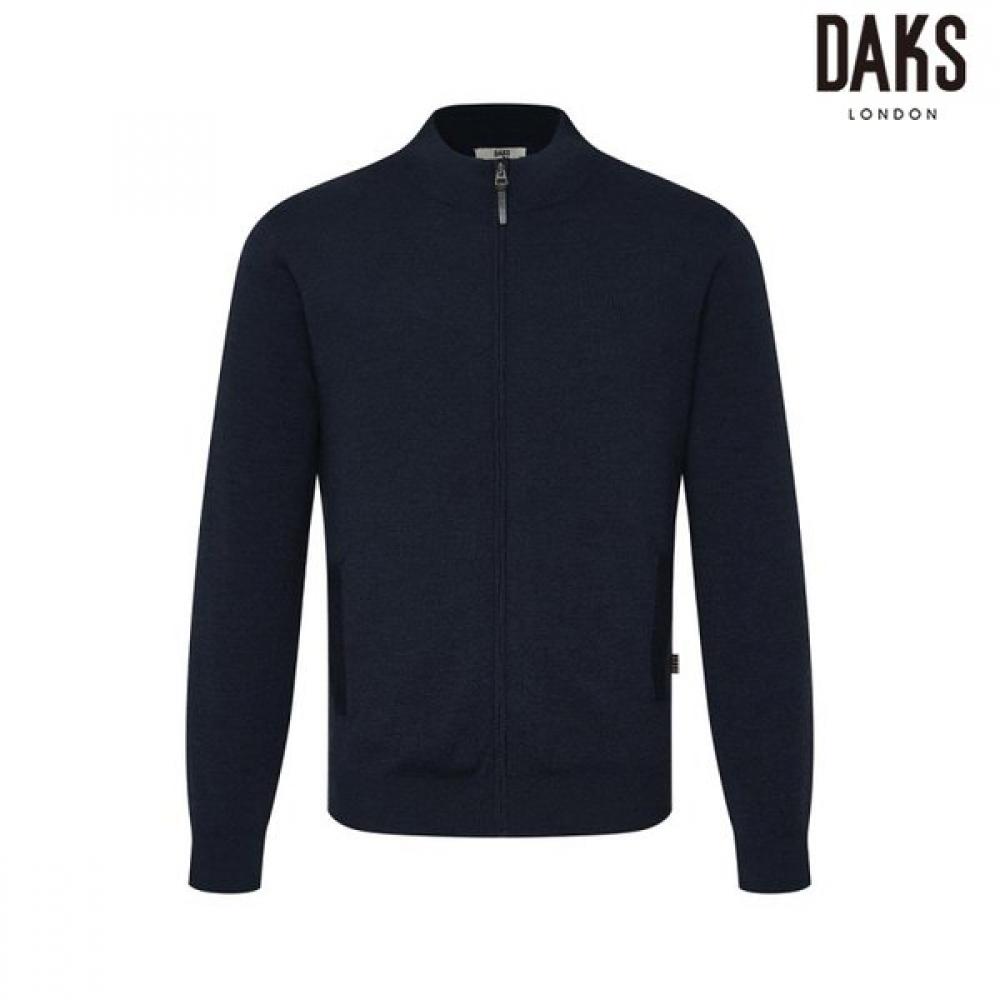 DakS Men S Wool Blend Solid Zip Up Cardigan dma1Swzu101n1