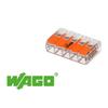 15 mini connecteur wago 5 entrées pour fil souple ou rigide
