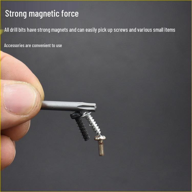 Nigao S2 4mm Hex Torx Magnetic Electric Screwdriver Bit, 800, 40L/60L