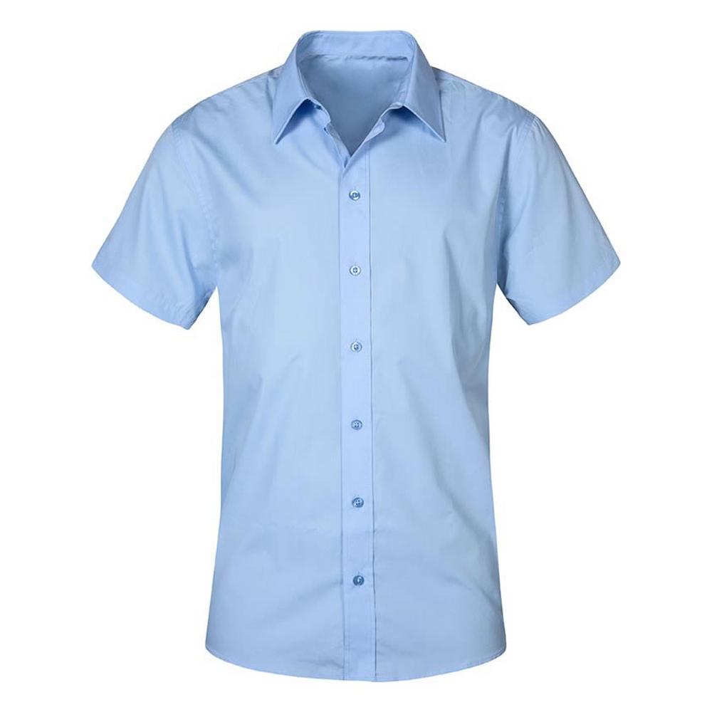 Promodoro Mens Poplin Short-Sleeved Business Shirt