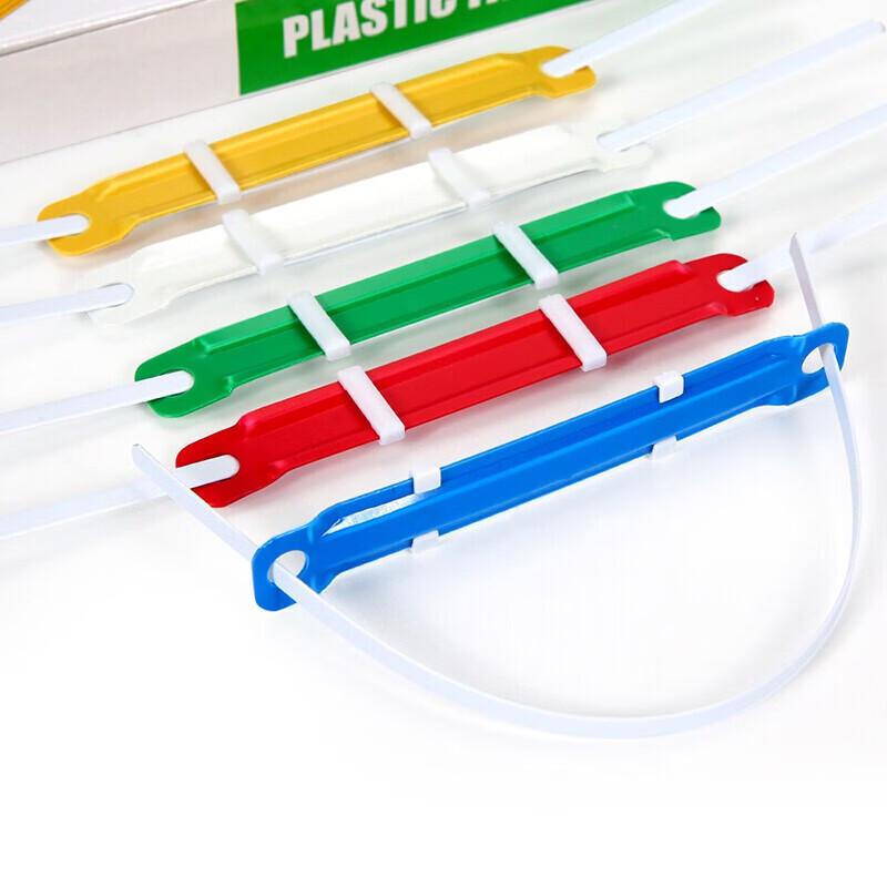 HUA JIE Loose-Leaf Plastic Binding Clips