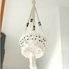 Macrame Plant Pot Holder Beaded