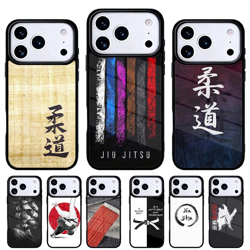 Janpan Judo Phone Case for iPhone 17 16 15 14 13 Pro Max Back Cover for 12 11 Pro Coque
