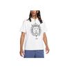 Max90 FW24 LeBron Series Casual Fashion Versatile Sports Short Sleeve T-Shirt Men Tops White HJ3341-100