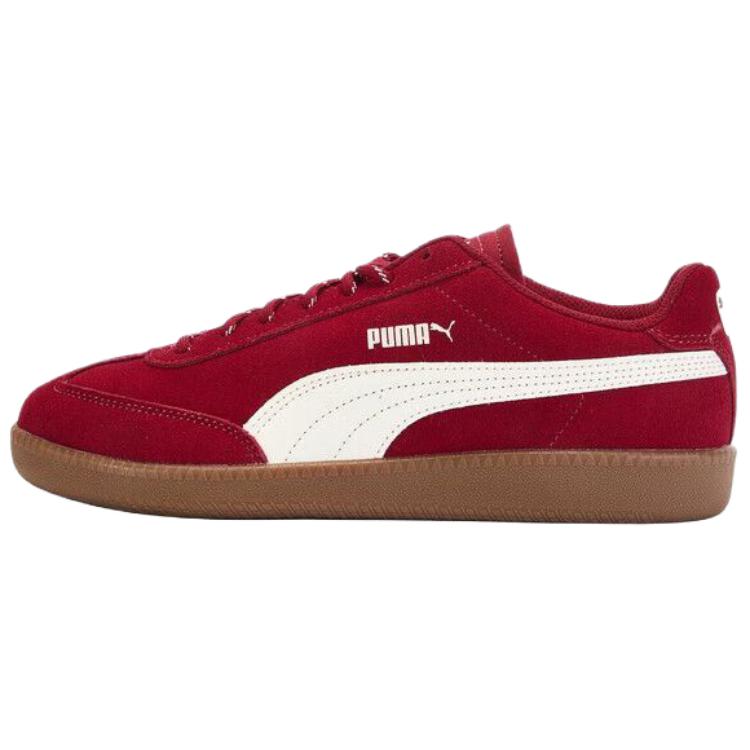 New PUMA 9 T Low top German Army Trainers Unisex Red 406756-04