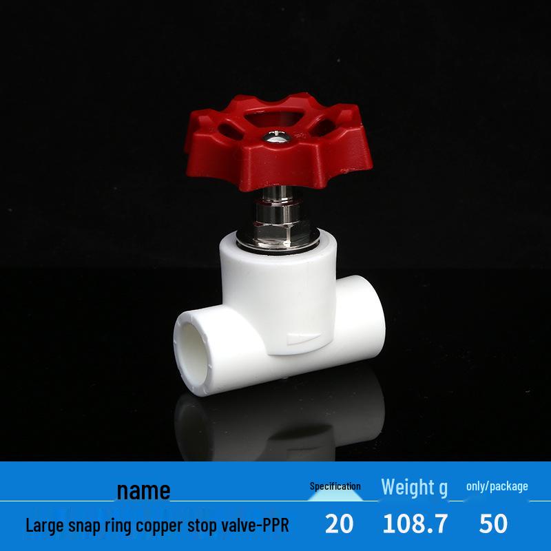 Home PPR Stop Valve for Hot & Cold Water - All Copper Core