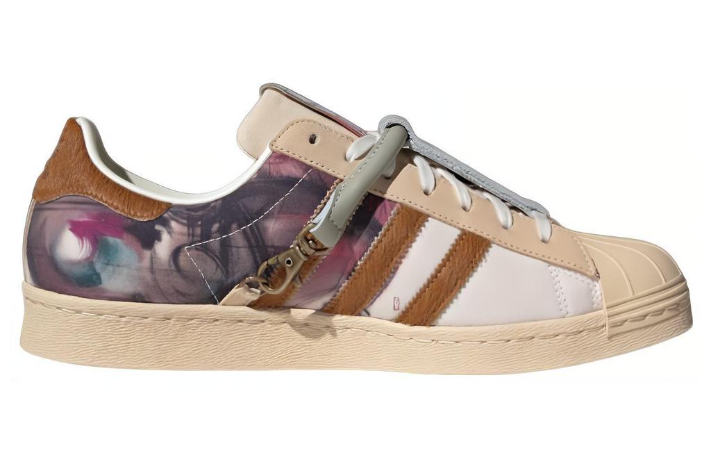 adidas Originals Superstar 80s X Han Meilin 'Cream Brown' ID4383