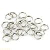 A1A2 500Pcs High Strength Fishing Split Rings Double Rings Connector Heavy Duty Lures Rings High Carbon Spring Steel Split Rings