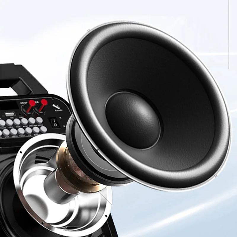 HRD-701 Plnopásmové digitální rádio Subwoofer Přehrávání z TF karty Digitální rádio FM MW SW WB Přijímač Vestavěná 1000mAh lithiová baterie