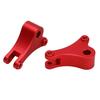 1 Pair Aluminum Alloy Front Rocker Arm Replacement Upgrade Parts Fit for Traxxas E Revo VXL 116 RC