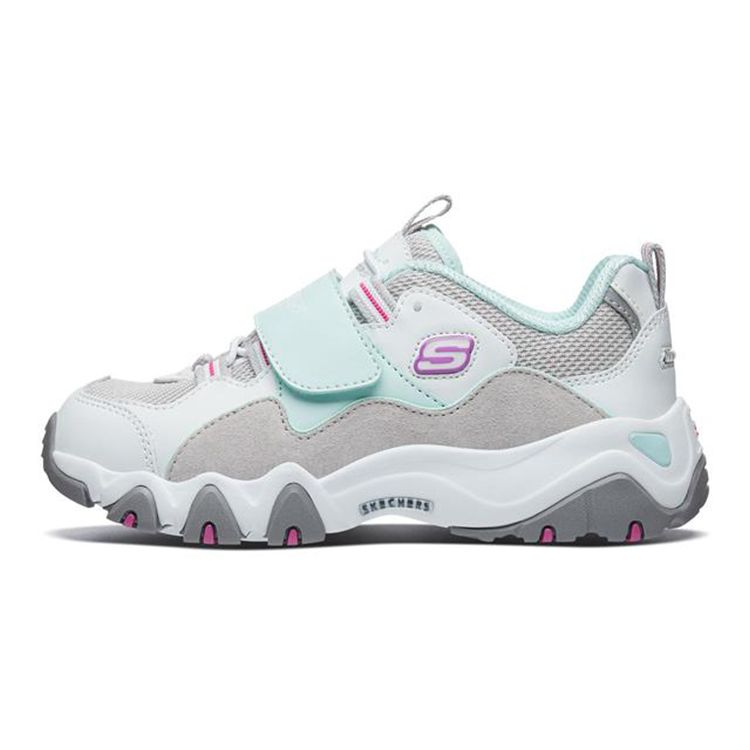 Skechers 2.0 Амортизирующие Прочные Низкие Повседневные Кроссовки Детские кроссовки 996458L-LGAQ 37