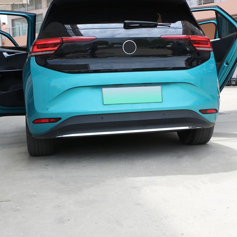 For Volkswagen ID.3 VW ID 3 ID3 2021-2023 Rear Bumper Decorative Strip Trim Cover Car Styling Accessories Exterior Sticker