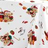 Nappe - EDEN - Ourson de Noël - Polyester - Infroissable - 150x300/150x240 cm