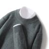 New cashmere sweater thickened semi-turtleneck pullover sweater with cashmere sweater men's inside