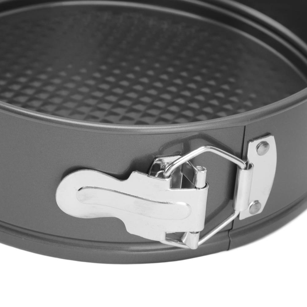 3pcs Removable Bottom Cake Pan Set Carbon Steel Cheesecake Pan Set Baking Tool  Bakery Catering