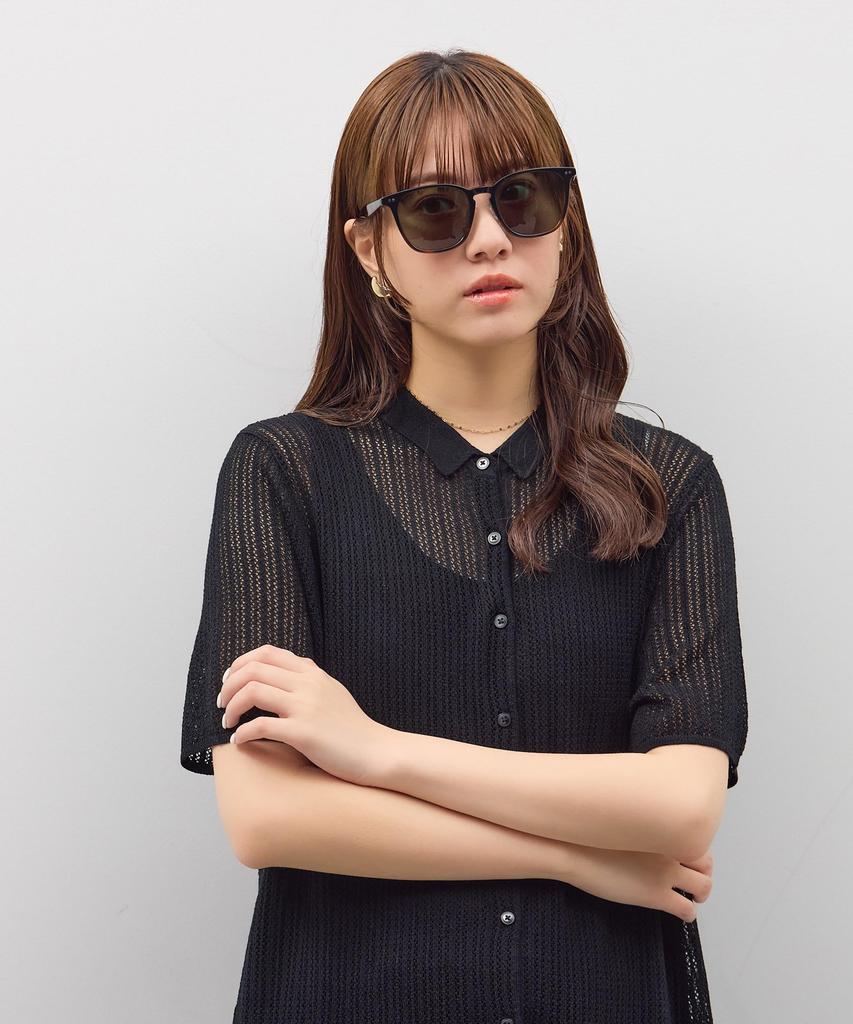 [Zoff] SUNCUTGlassesUV100% CUT Wellington-style Sunglasses  Colored Lenses, Stylish, UV Protection, Men's, Women's, Unisex [ZN241G1649A2