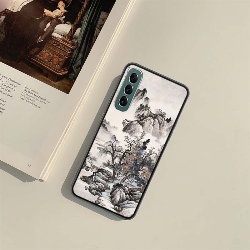 

Chinese Style ink Painting Art Phone Case for Samsung A54 A14 A24 A34 A17 A37 A57 A55 A35 A25 A15 A07 A05S A04S A12 A22 A32 A52S Samsung A22 5G