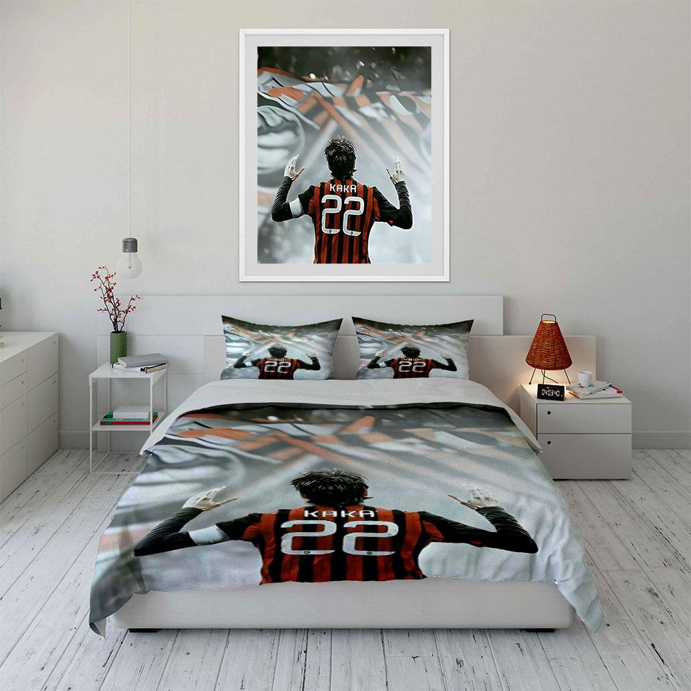Soccer player with jersey. Bedding sets Duvet cover sets Duvet covers Pillowcases(1 * Duvet Cover 2 * Pillowcases without duvet insert)