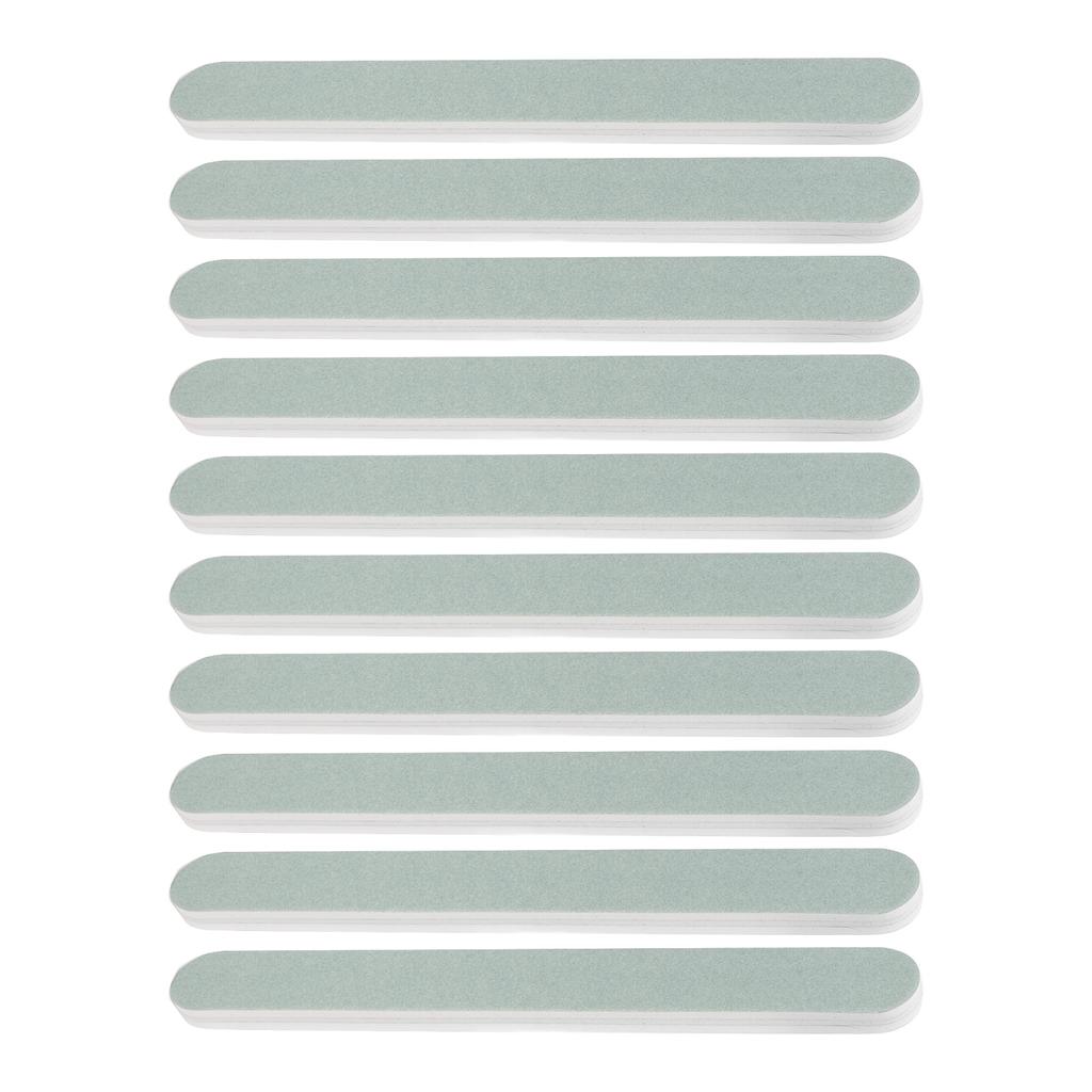 10pcs Nail Polishing Tool Rectangular Buffer Block Double Side Use Strip Professional Manicure Tool