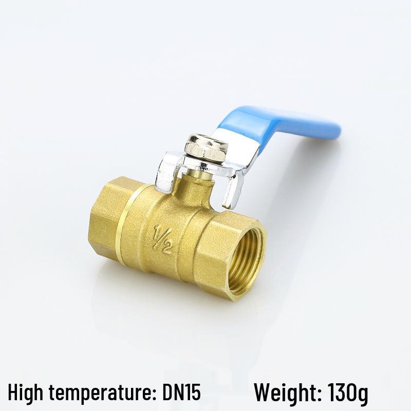 4-Point DN15 & 6-Point DN20 All-Copper Ball Valve, High-Temp Resistant, 1-Inch & 2-Inch, for Tap Water.