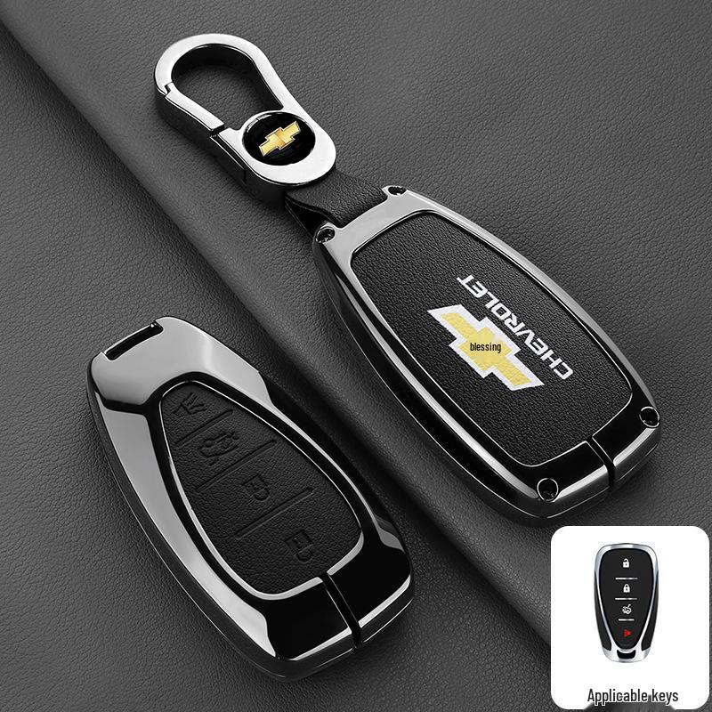 Premium Key Cover for Chevrolet Cruze, Malibu, Covoz, Sail 3, and Trax