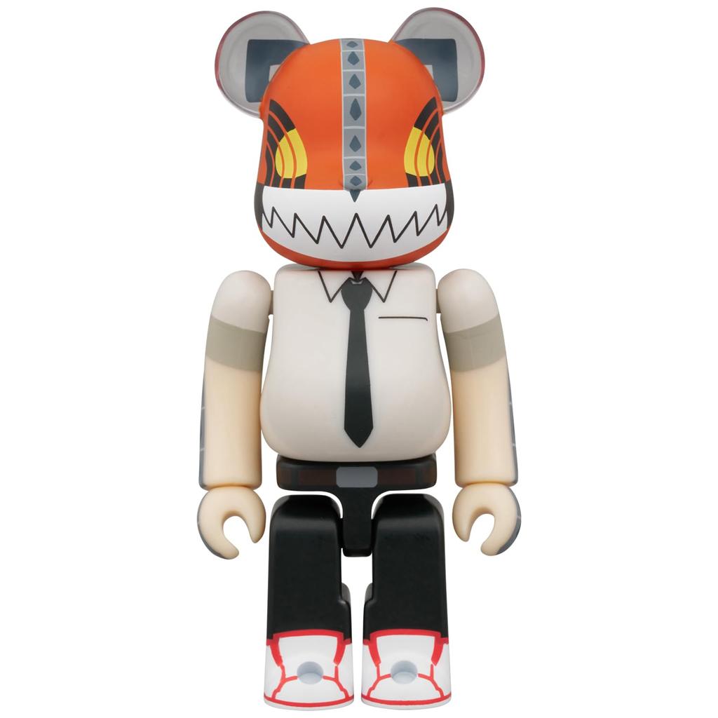 MEDICOM TOY Chainsaw Man Bomb each approximately 70mm finished figure BE@RBRICK & 2-Piece Set, tall, non-scale, painted,