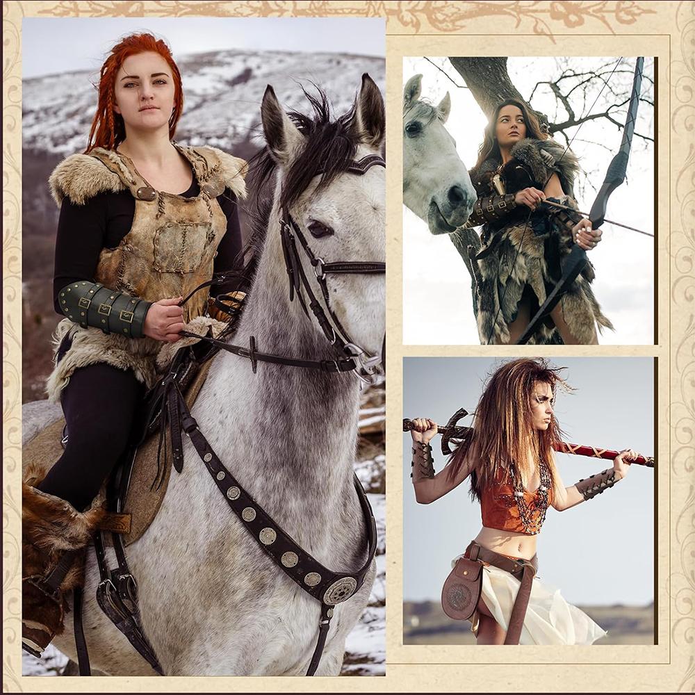 4Pcs High Quality Renaissance Accessories For Halloween Renaissance Cosplay