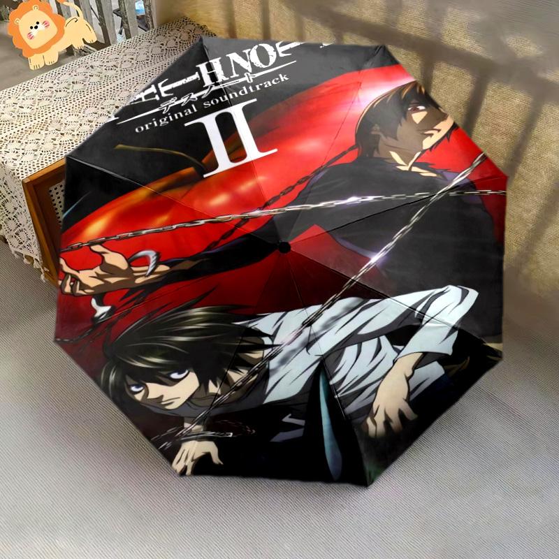 Shadows Power: Tale Destiny Folding Umbrella Suitable for All Seasons Durable Sun Umbrella Umbrella Travel