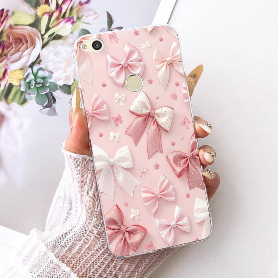 For Huawei P8 Lite 2017 Case Honor 8 Lite Cute Lion Fashion Painted Cover Soft Silicone Phone Case For Huawei P9 Lite 2017 Shell
