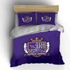 Crest Logo with Arrows Design Bedding Duvet Cover Set Duvet Cover Pillowcases  (1*Duvet Cover 2*Pillowcases, without duvet insert)