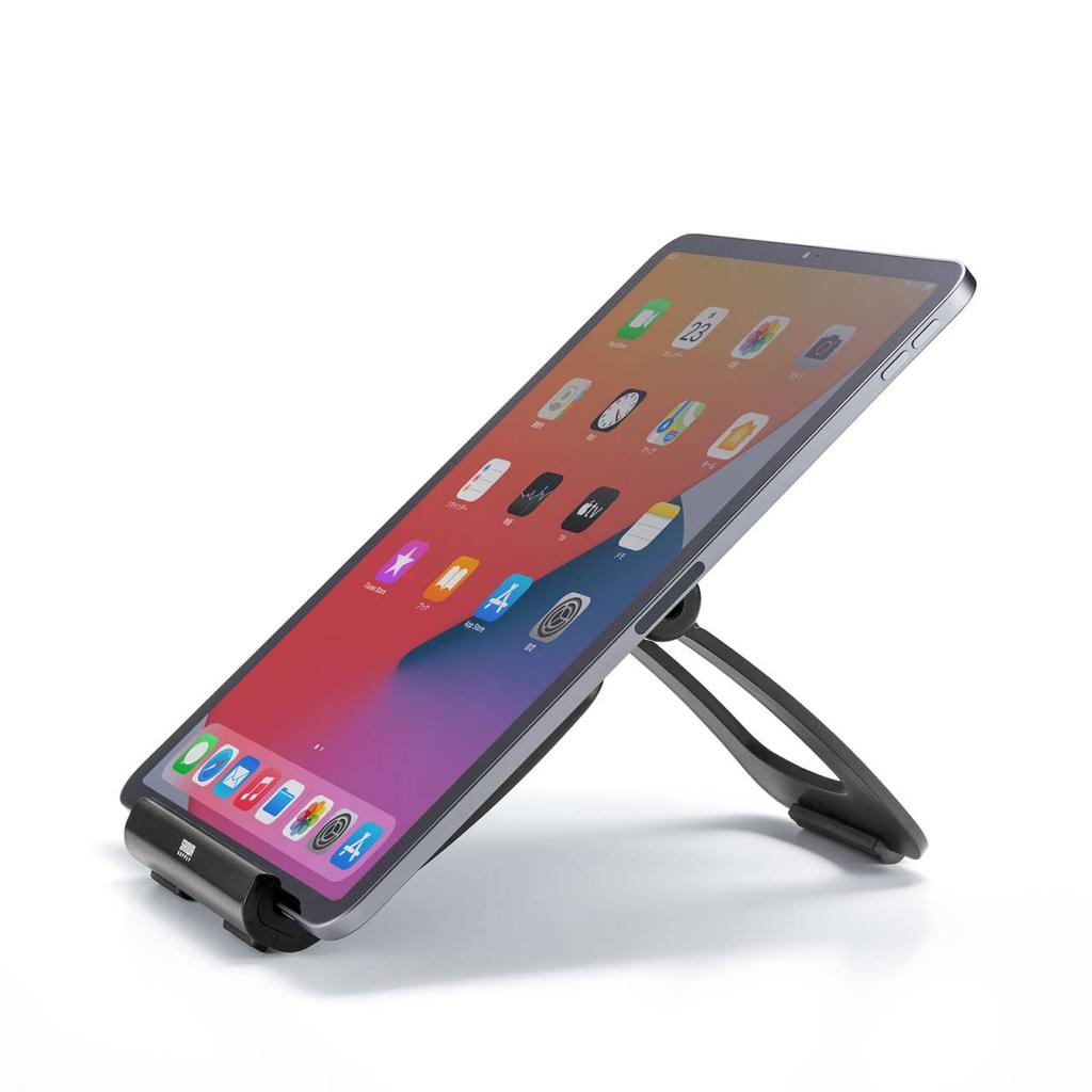 Sanwa Supply Tablet Stand Black MR-IPADST9N
