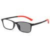 Ultra Light TR90 Photochromic Reading Glasses Sports Style Anti Slip and Anti Blue Light Glasses Outdoor Cycling Sun Protection
