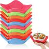 2Pcs Reusable Design Hot Bowl Towel Mat Heat Resistant Microwave Bowl Holder  Pasta Bowls