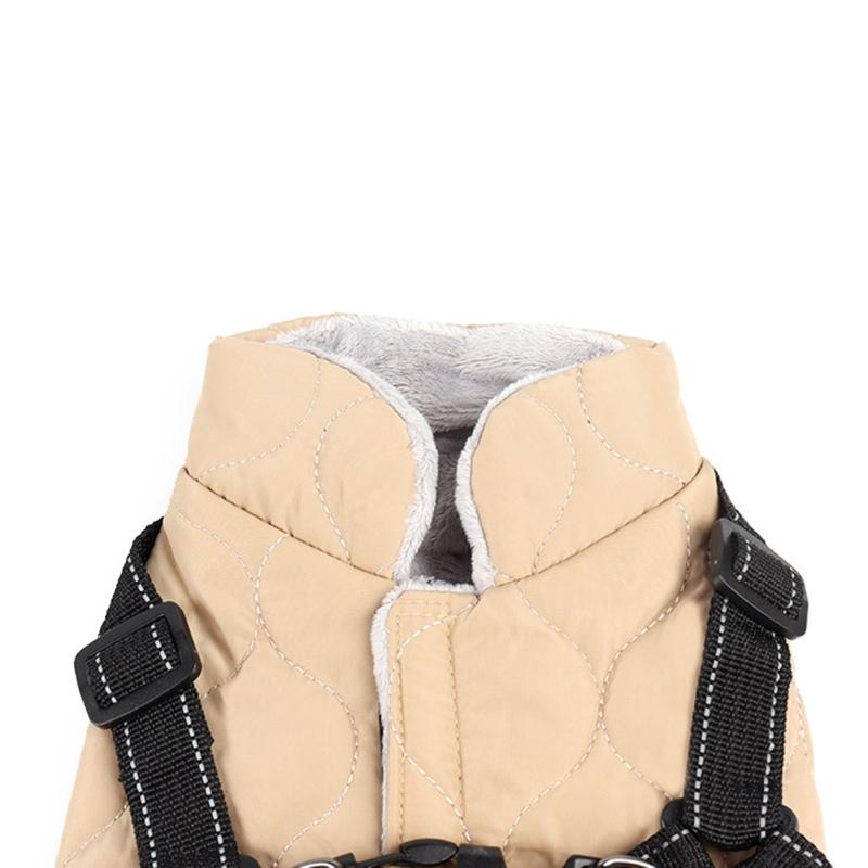 Dog Jackets Winter Warm Dog Clothes for Small Dog Stand Collar Pet Clothing Kitten Cat Windproof Jackets Hoodie Coat