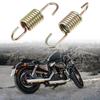 uxcell Motorcycle Brake Pedal Return Spring Plated Steel Gold Tone Compatible with Suzuki Length 6cm 2pcs