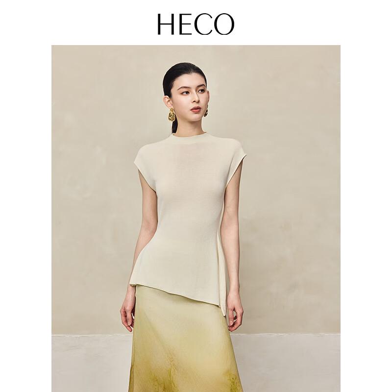 HECO Women s New Chinese Style Lyocell Knit Dropped Shoulder T-Shirt