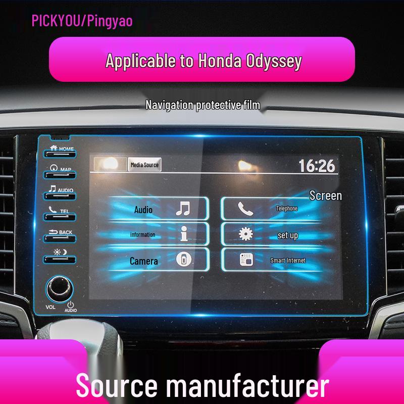 Honda Odyssey navigacijos ekrano apsauga: Tinka 26 modeliams - Envix centrinio valdymo plėvelė